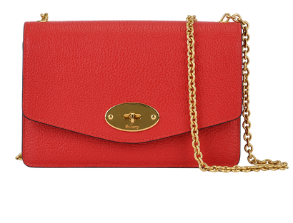 Small Darley, &pound;340, Handbags, Red, Leather, Front view